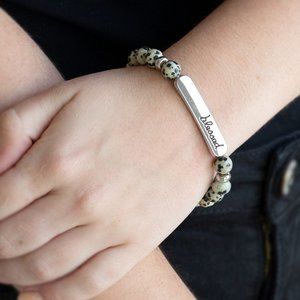 Simply Blessed Black Bracelet